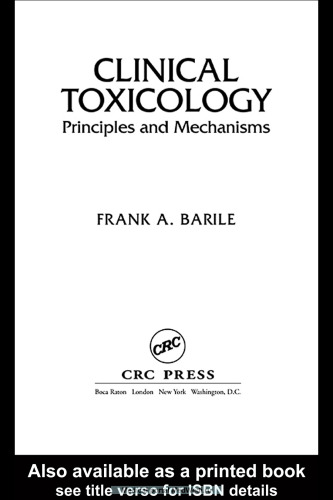 Clinical Toxicology: Principles and Mechanisms