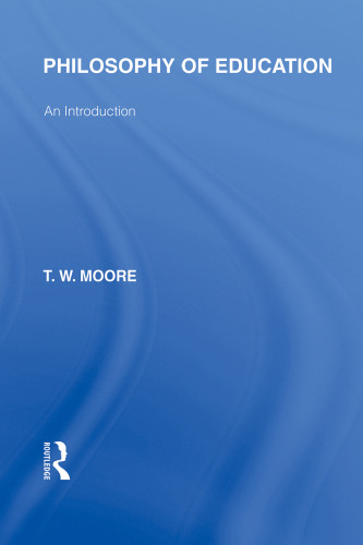 Philosophy of Education. An Introduction