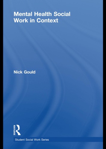 Mental health social work in context