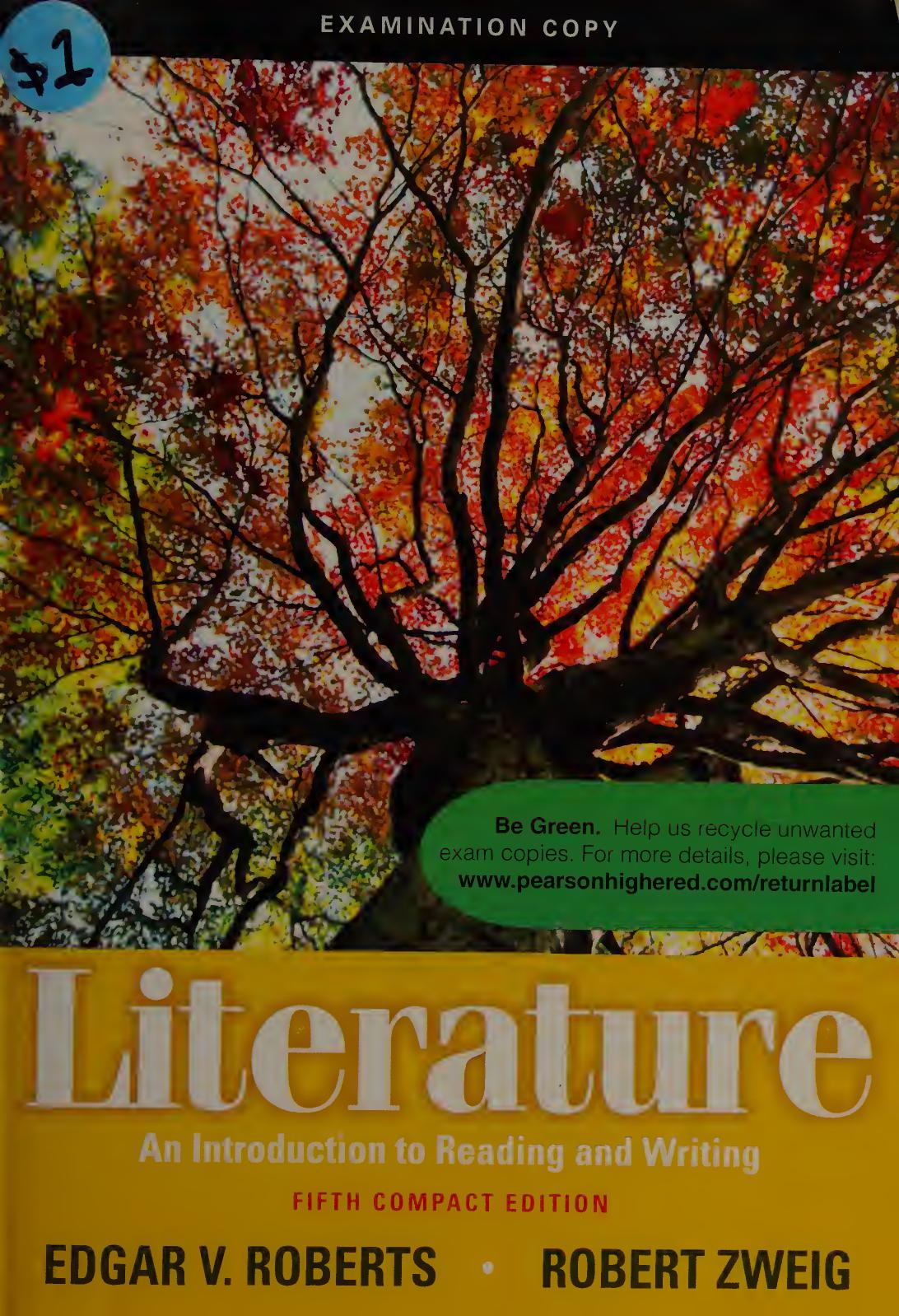Literature: An Introduction to Reading and Writing