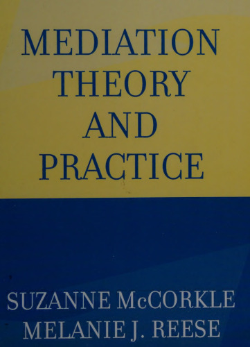Mediation theory and practice