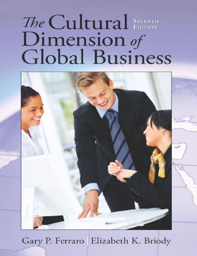 The Cultural Dimension of Global Business
