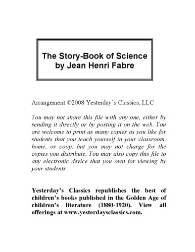 The Story-Book of Science