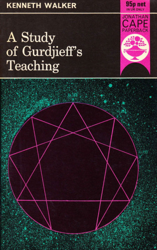 A Study of Gurdjieff's Teaching (Jonathan Cape Paperback)