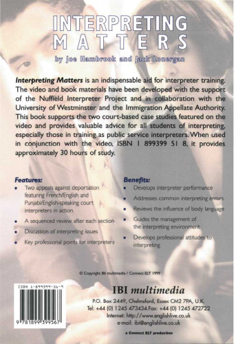 Interpreting Matters