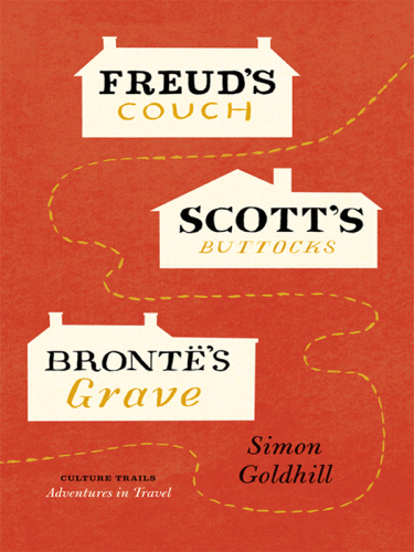Freud's couch, Scott's buttocks, Brontë's grave