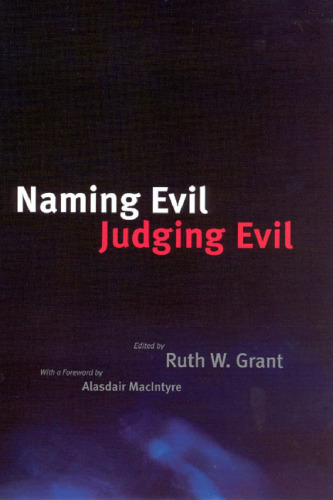 Naming evil, judging evil