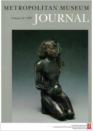 Metropolitan Museum Journal – Metropolitan Museum of Art V32 (Metropolitican Museum journal)