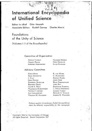 Foundations of the Social Sciences