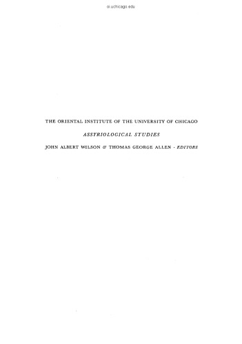 Sumerian King List (Assyriological Studies)
