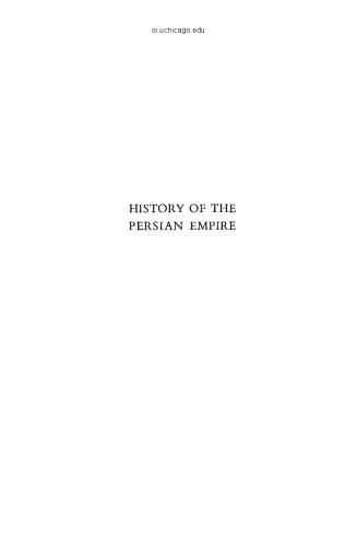 History of the Persian Empire