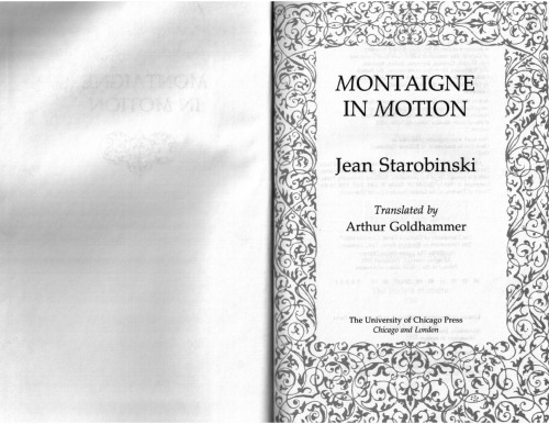 Montaigne in motion