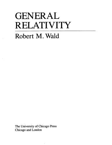 General relativity