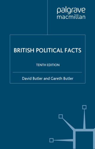 British Political Facts, 10th Edition