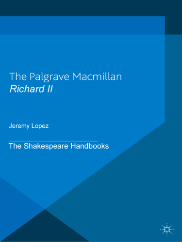 Richard II (Shakespeare Handbooks, 26)