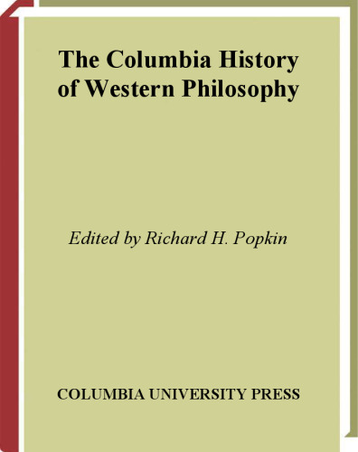 The Columbia History of Western Philosophy