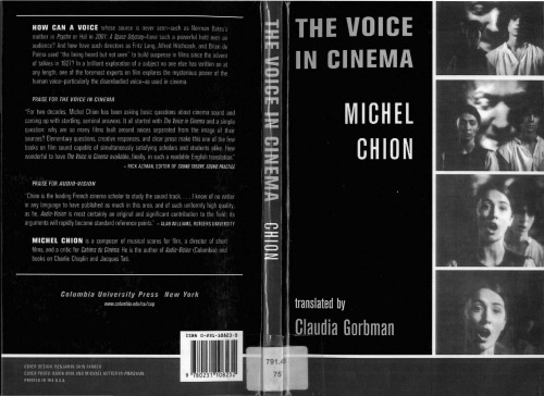 The Voice in Cinema