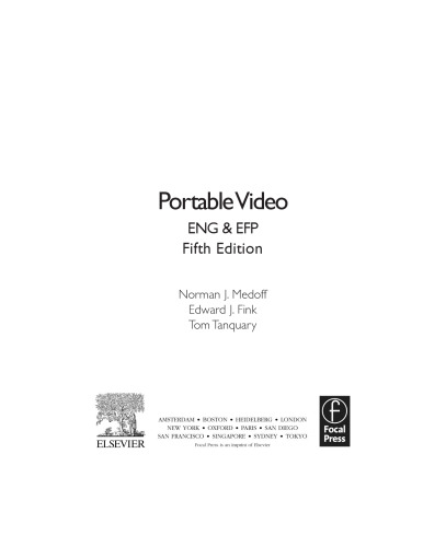 Portable Video, Fifth Edition: ENG & EFP