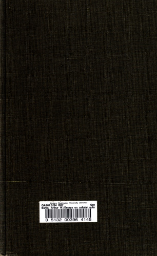 Essays on cellular automata