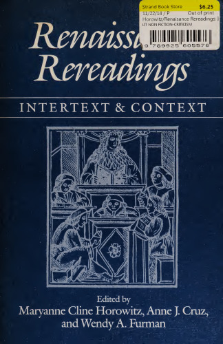 Renaissance Rereadings. Intertext and Context