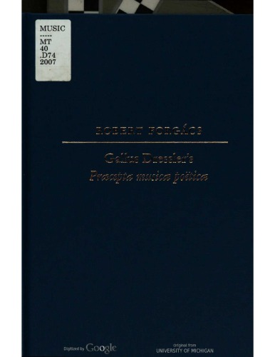 Praecepta musicae poëticae