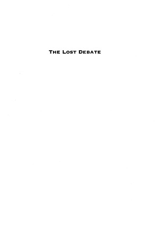 The Lost Debate: German Socialist Intellectuals and Totalitarianism