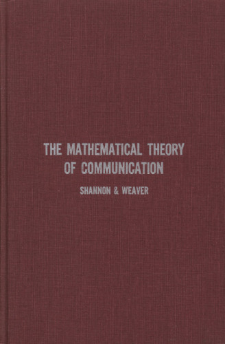 The Mathematical Theory of Communication
