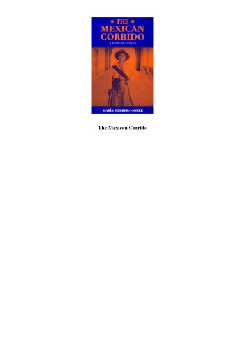 The Mexican corrido : a feminist analysis