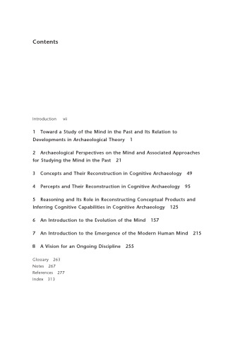 The Foundations of Cognitive Archaeology