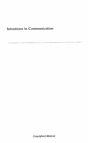 Intentions in Communication