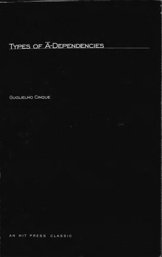 Types of Ā-dependencies