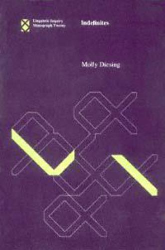 Indefinites (Linguistic Inquiry Monographs)