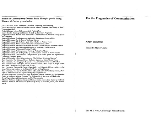 On the pragmatics of communication