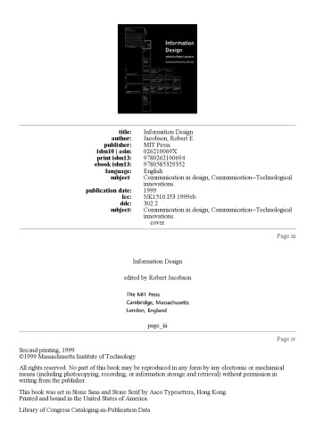 Information Design