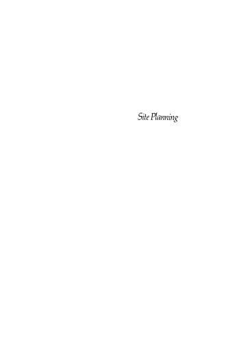 Site Planning, 2nd Edition