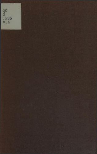 Pauli Lectures on Physics. Vol. 4: Statistical Mechanics