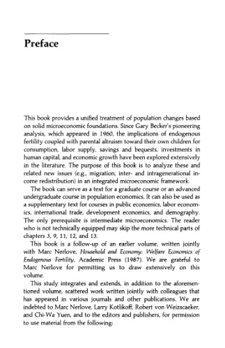 Population Economics