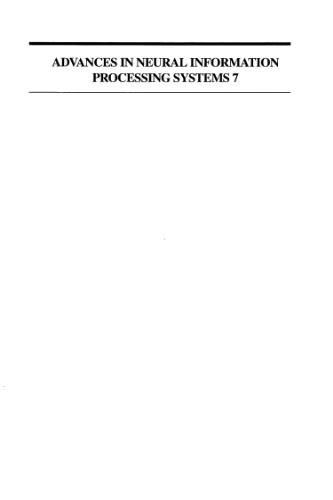 Advances in Neural Information Processing Systems 7