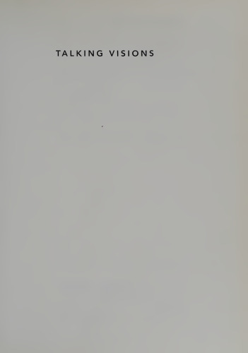 Talking Visions: Multicultural Feminism in a Transnational Age