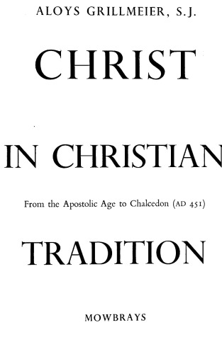 Christ in Christian tradition