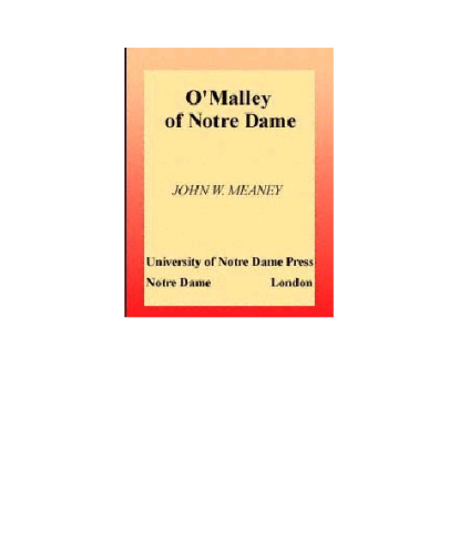 O'Malley of Notre Dame