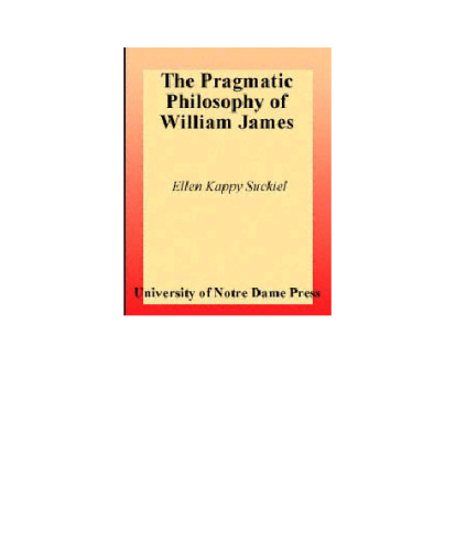 Pragmatic Philosophy of William, James