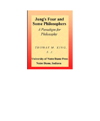 Jung's Four and Some Philosophers: A Paradigm for Philosophy
