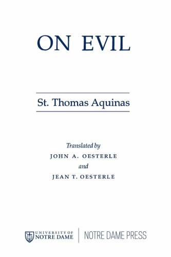 On Evil (Disputed Questions)