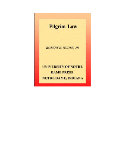 Pilgrim Law (For International Studies)
