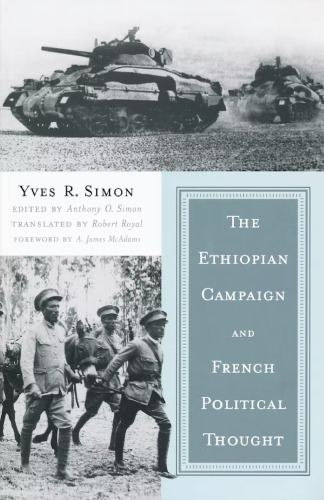 Ethiopian Campaign and French Political Thought