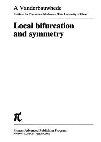 Local bifurcation and symmetry