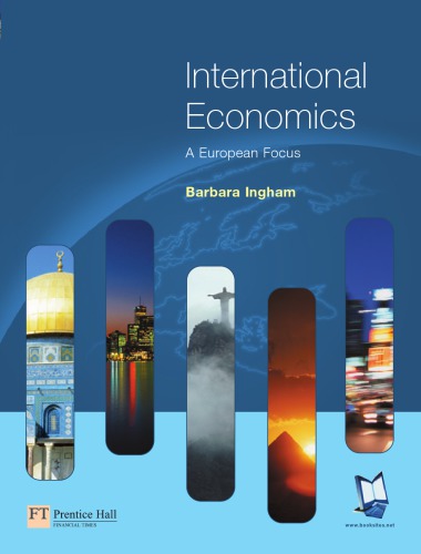 International economics: a European focus