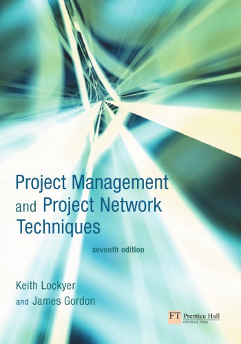Project management and project network techniques (7a. ed.)