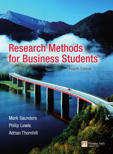 Research Methods for Business Students (4th Edition)